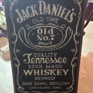 Jack Daniel's carpet sign
